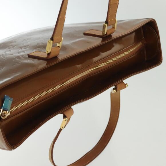 LOUIS VUITTON Monogram Vernis Columbus Tote Bag Bronze M91134 - Picture 7 of 13
